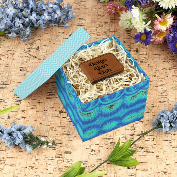 Custom Design - Gift Boxes with Lid - Canvas Wrapped - Small - In Context