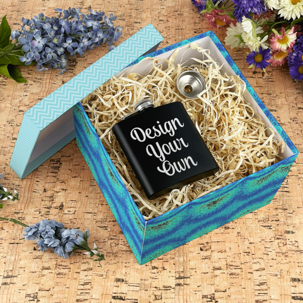 Custom Design - Gift Boxes with Lid - Canvas Wrapped - X-Large - In Context