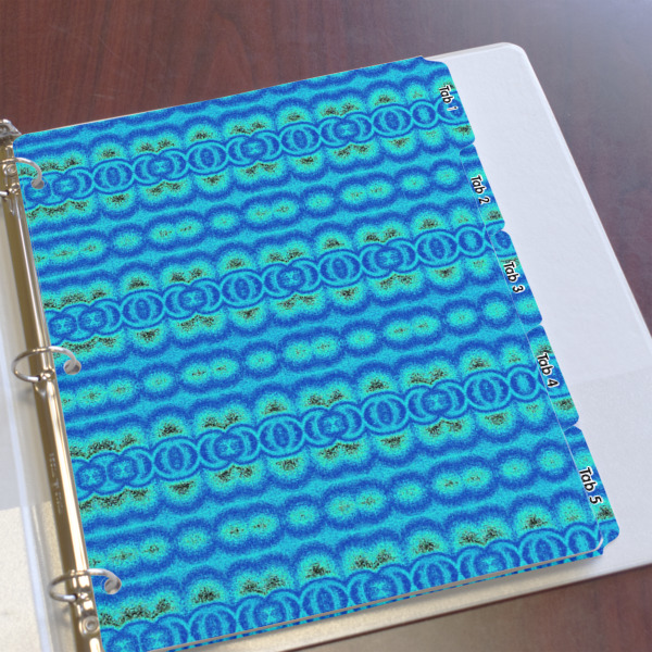 Custom Design - Page Dividers - Set of 5 - In Context