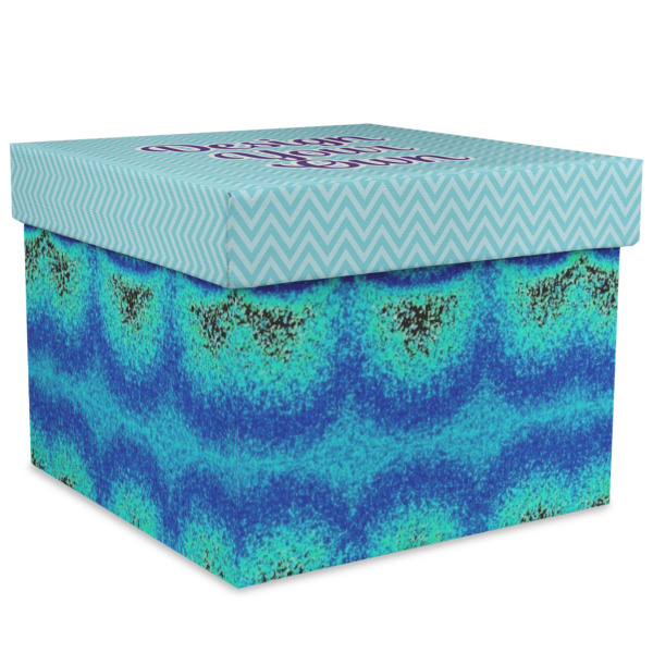 Custom Design Your Own Gift Box with Lid - Canvas Wrapped - XX-Large