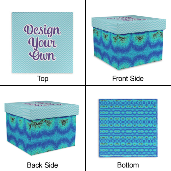 Custom Design - Gift Boxes with Lid - Canvas Wrapped - XX-Large - Approval