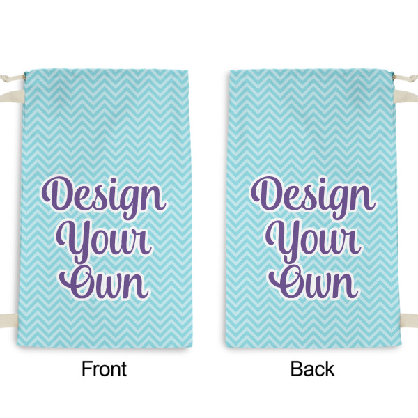 Custom Design - Small Laundry Bag - Front & Back View