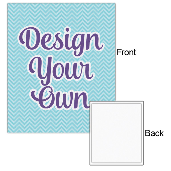 Custom Design - 20x24 - Matte Poster - Front & Back