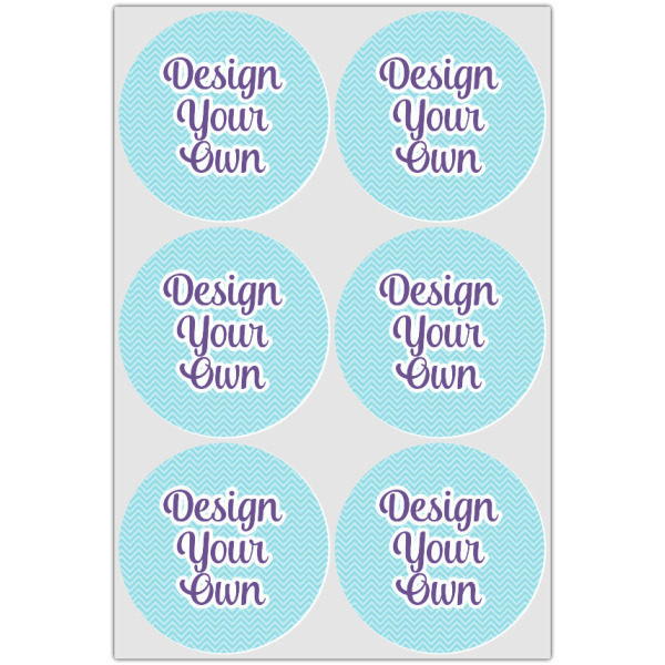 Custom Design - Icing Circle - Large - Set of 6