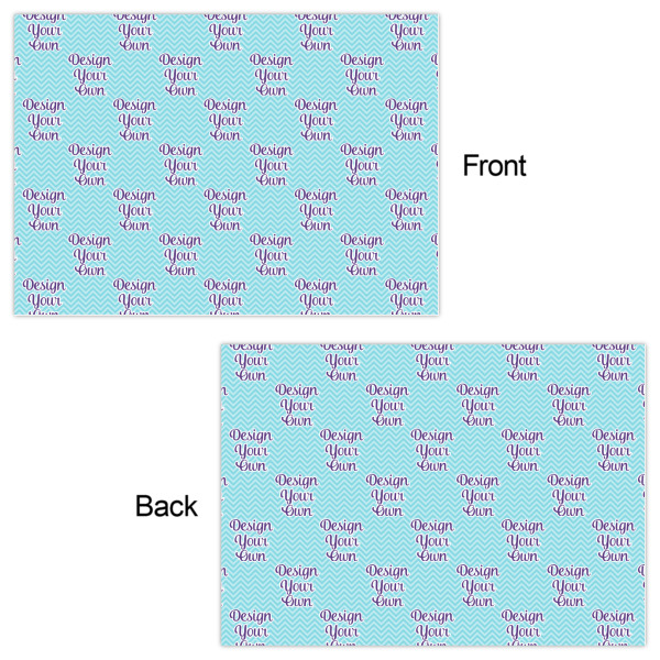 Custom Design - Wrapping Paper Sheet - Double Sided - Front & Back