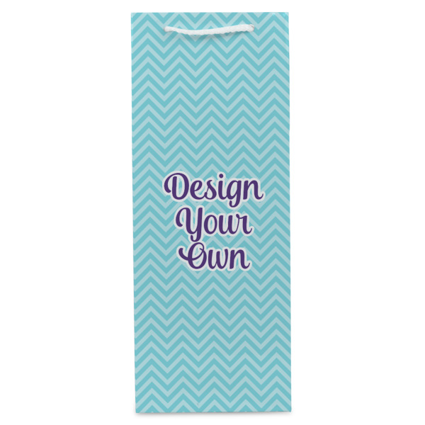 Custom Design - Wine Gift Bag - Gloss - Front