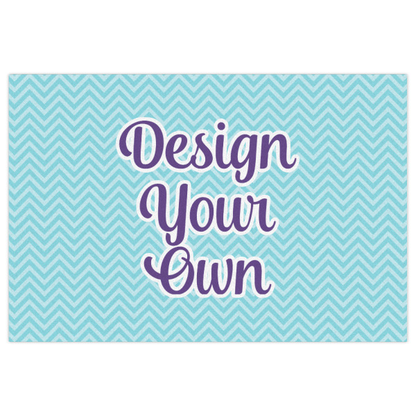 Custom Design - Indoor / Outdoor Rug - 2'x3' - Front Flat