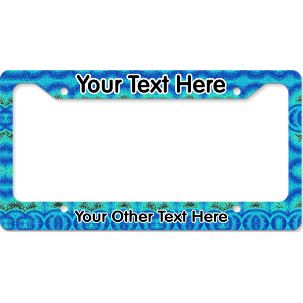 Custom Design - License Plate Frame - Style B
