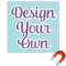 Design Your Own Square Car Magnet - 6"