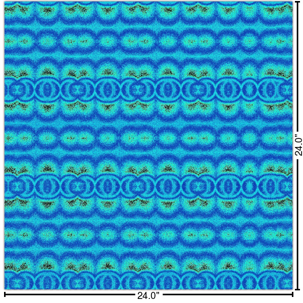 Custom Design Your Own Wallpaper & Surface Covering - Water Activated - 24" x 24" Sample