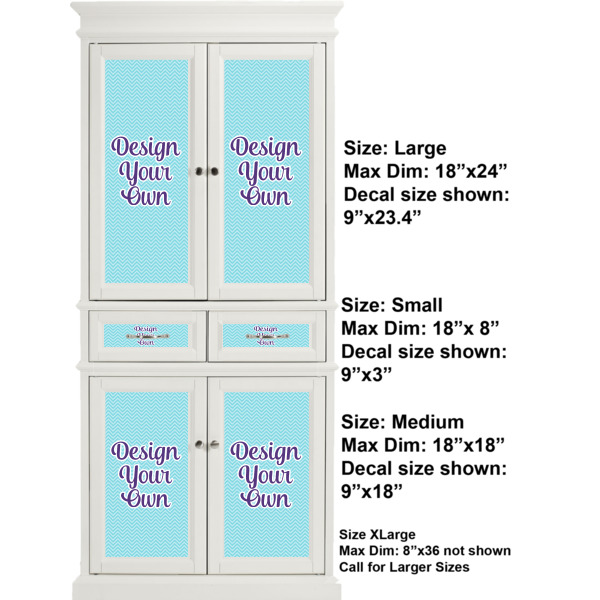 Custom Design - Full Cabinet (Show Sizes)