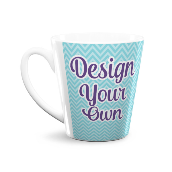 Custom Design - 12 Oz Latte Mug - Front