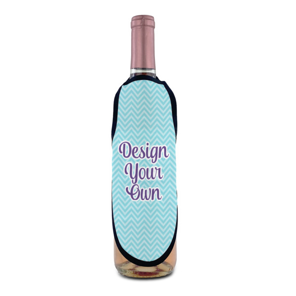 Custom Design - Wine Bottle Apron - IN CONTEXT