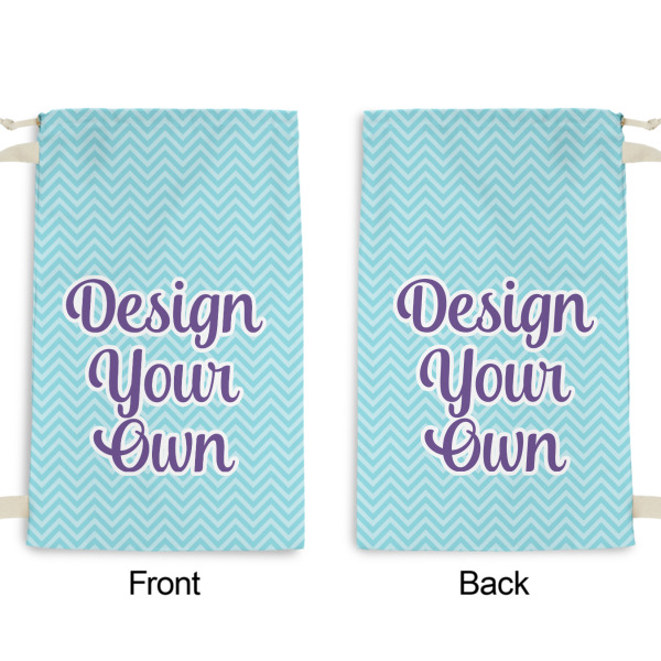 Custom Design - Small Laundry Bag - Front & Back View