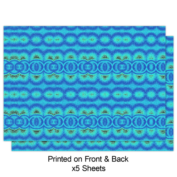 Custom Design - Wrapping Paper Sheet - Double Sided - Front