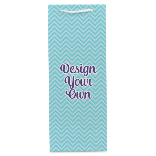 Custom Design - Wine Gift Bag - Matte - Front