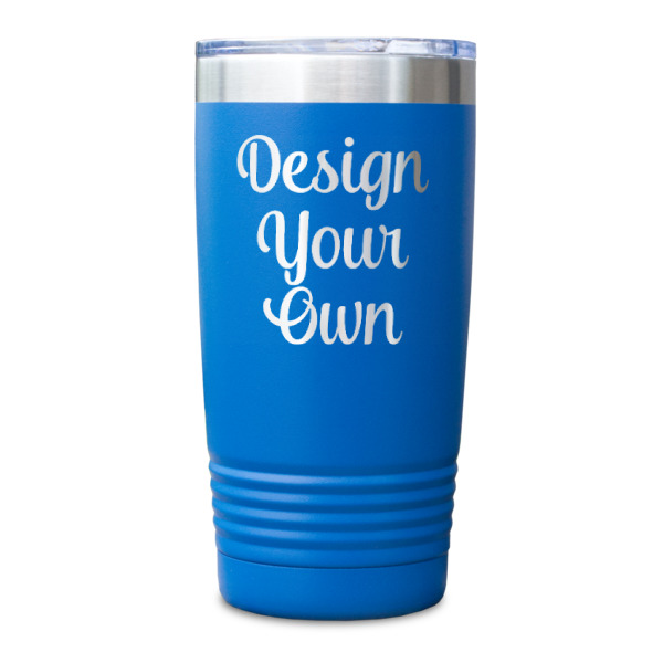 Custom Design - Blue Polar Camel Tumbler - 20oz - Single Sided - Approval