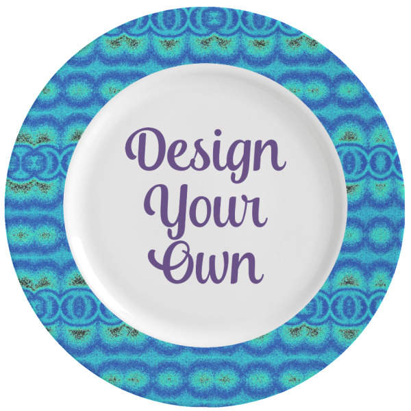 Custom Design Your Own Ceramic Dinner Plates - Set of 4