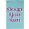 Design Your Own Golf Towel - Poly-Cotton Blend - Small