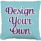 Design Your Own Faux-Linen Throw Pillow 20"