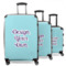 Design Your Own 3-Piece Luggage Set - 20" Carry On - 24" Medium Checked - 28" Large Checked