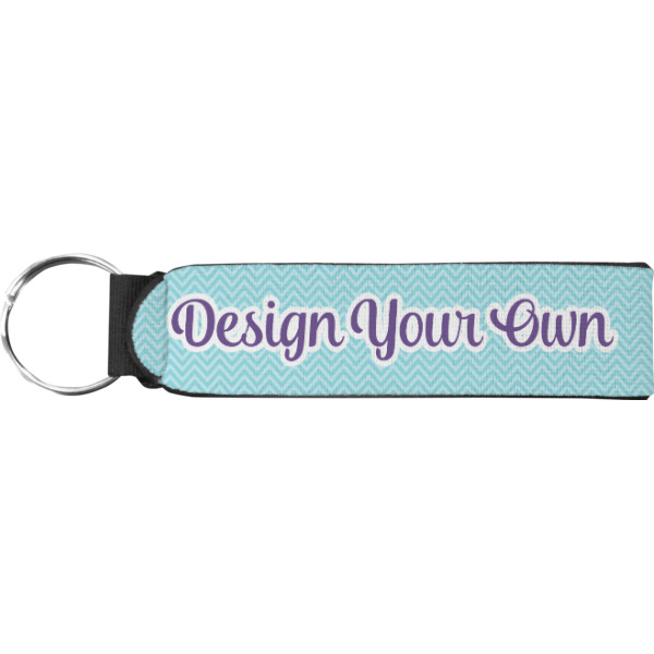 Custom Design Your Own Neoprene Keychain Fob