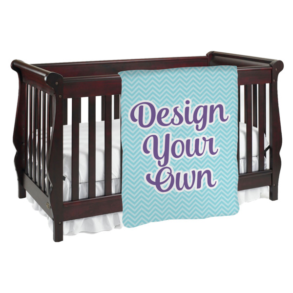 Custom Design Your Own Baby Blanket - Single-Sided