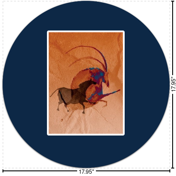 Custom Design Your Own Round Decal - Large