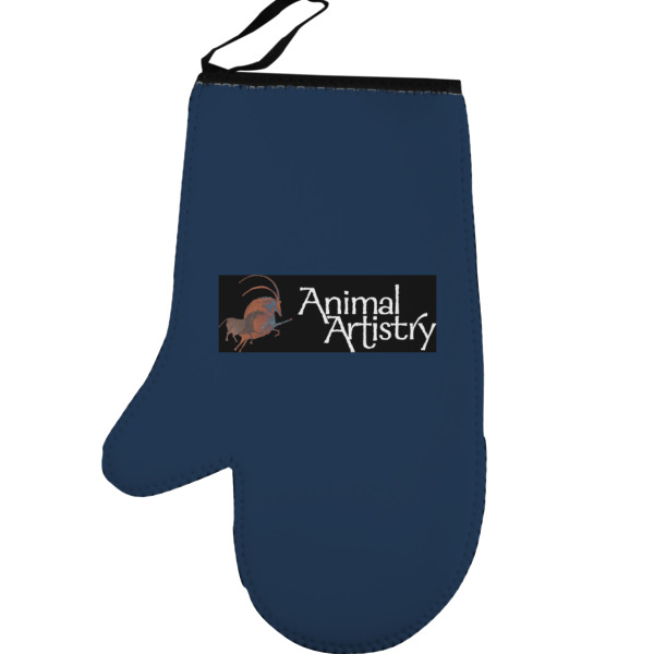 Custom Design - Personalized Oven Mitt - Left