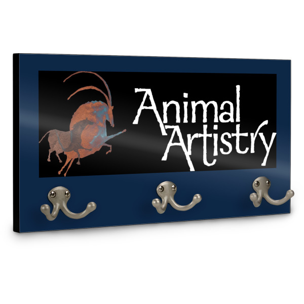 Custom Design - Wall Mounted Coat Hanger - Side View