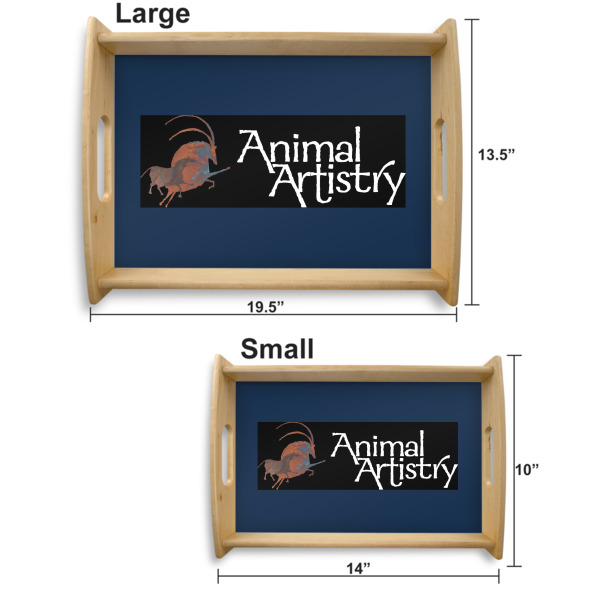 Custom Design - Serving Tray Wood Sizes