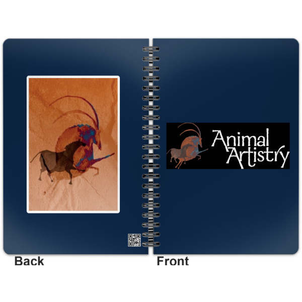 Custom Design - Spiral Journal 7 x 10 - Apvl