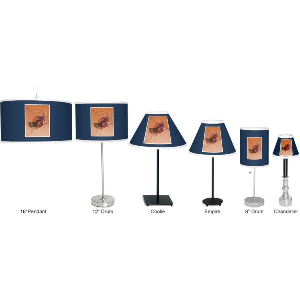 Custom Design - Lamp Full View Size Comparison