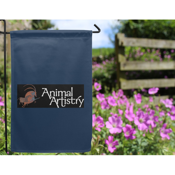 Custom Design - Garden Flag - Outside In Flowers