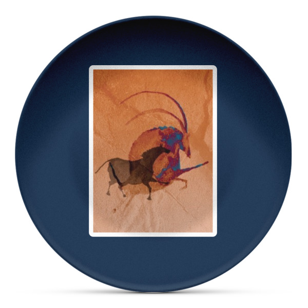 Custom Design Your Own Microwave Safe Plastic Plate - Composite Polymer