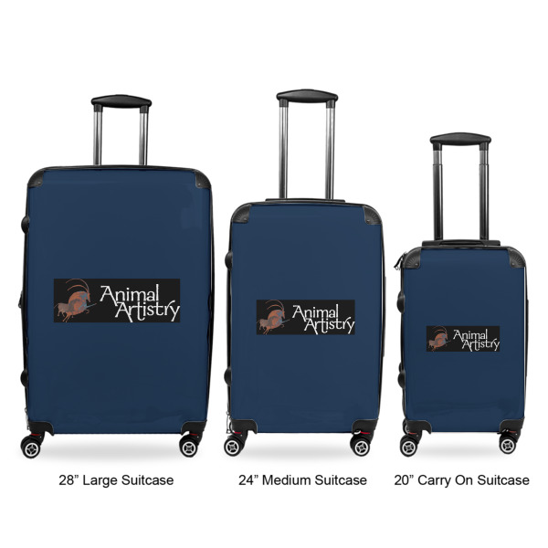 Custom Design - Luggage Bags all sizes - With Handle