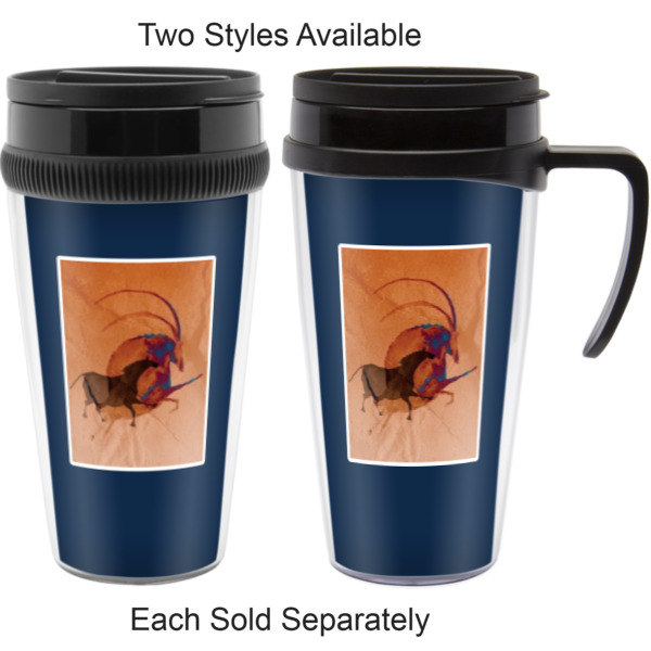 Custom Design - Acrylic Travel Mugs - With & Without Handle