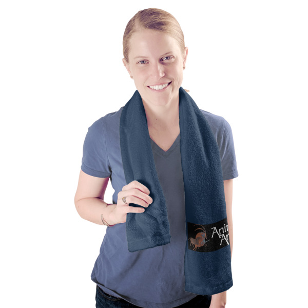 Custom Design - Sport Towel - Exercise use - Model
