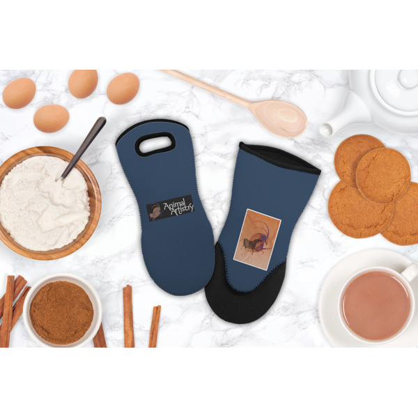 Custom Design - Neoprene Oven Mitt - Lifestyle Image