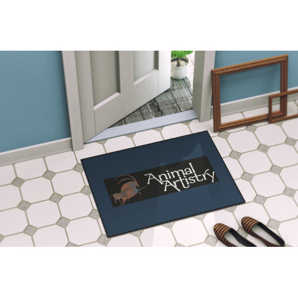 Custom Design - Door Mat - 24"x18" - Lifestyle - Porch