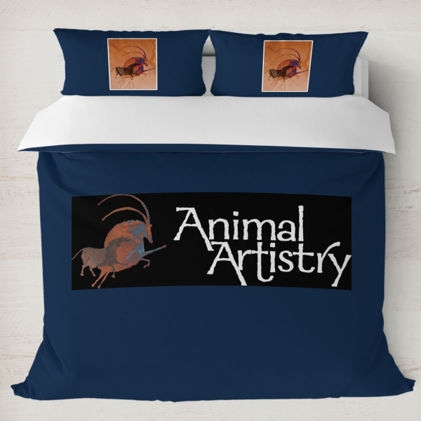 Custom Design Your Own Duvet Cover Set - King