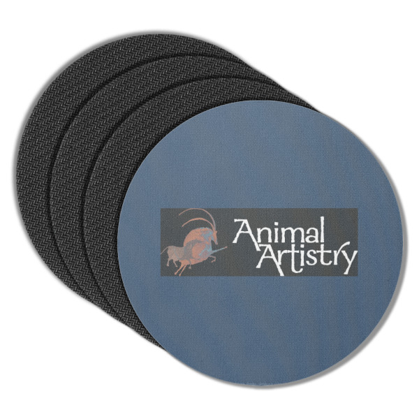 Custom Design - Round Coaster Rubber Back - Main