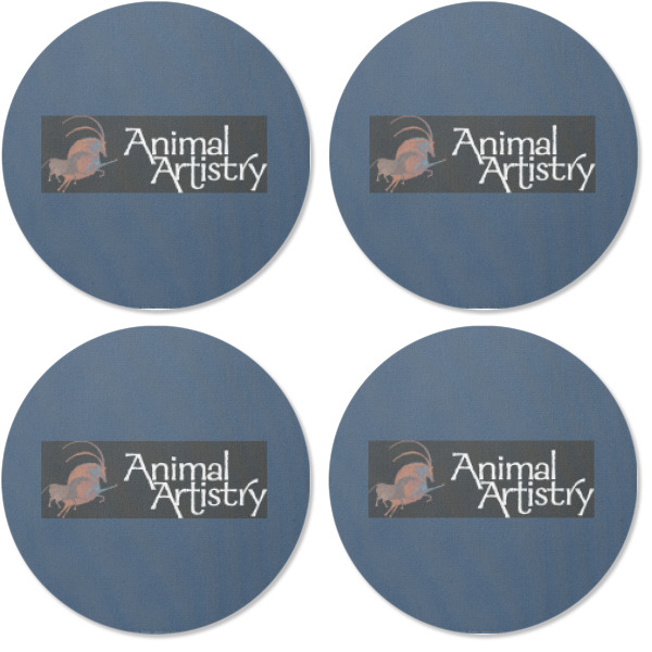 Custom Design - Coaster Round Rubber Back - Apvl