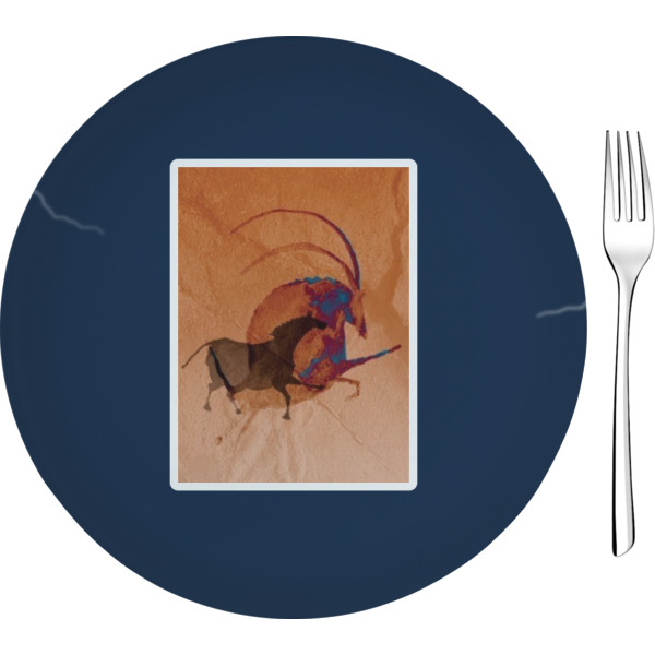 Custom Design Your Own 8" Glass Appetizer / Dessert Plate