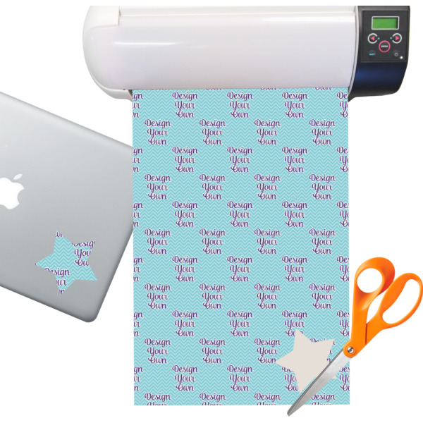Custom Design Your Own Sticker Vinyl Sheet - Permanent Adhesive
