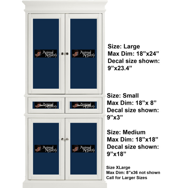 Custom Design - Full Cabinet (Show Sizes)