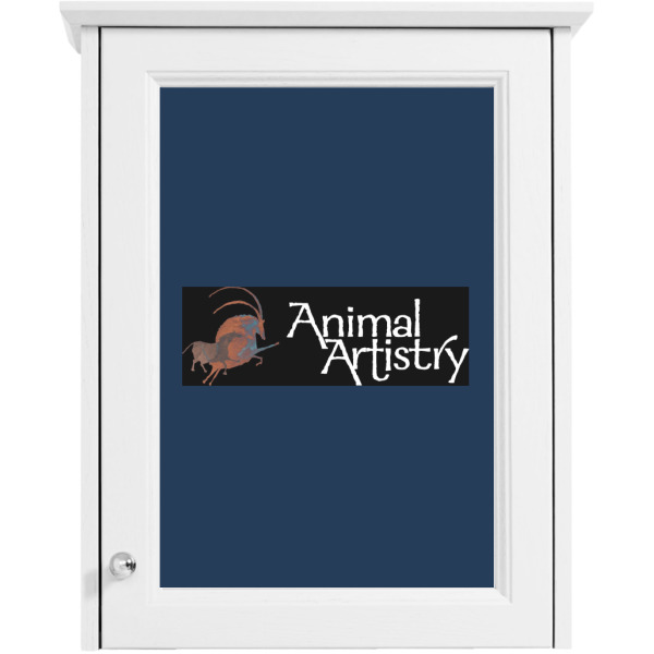 Custom Design - Single White Cabinet Decal