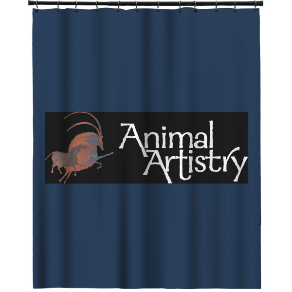 Custom Design Your Own Extra Long Shower Curtain - 70" x 83"