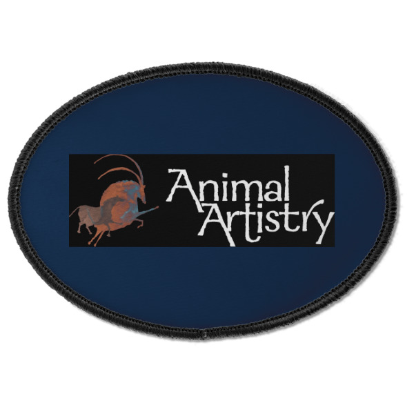 Custom Design - Iron On Patch - Oval - Front