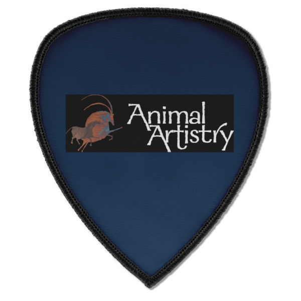 Custom Design - Iron On Patch - Shield - Style A - Front